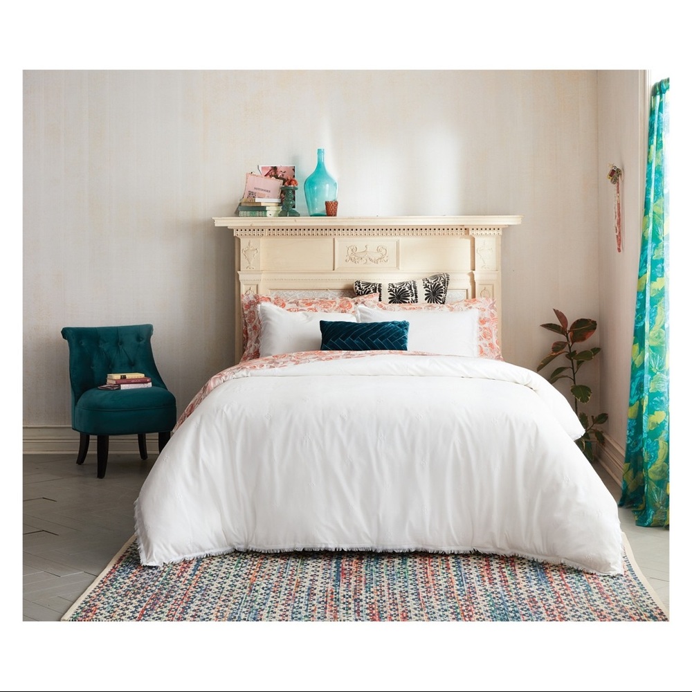 Opalhouse | Garment Washed Embroidered Duvet Set